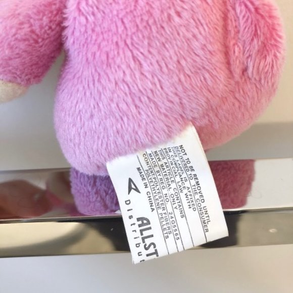 Cute Pink Plush Keychain - Picture 4 of 4
